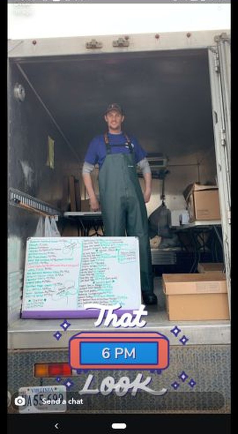 Working at the Indigo Farms truck